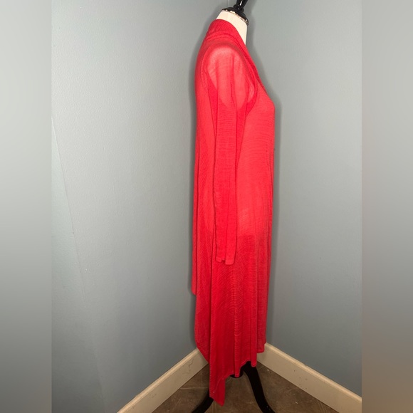 Chicos Duster Open Front Cardigan Size M/L - Picture 3 of 6